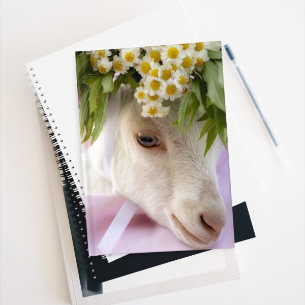 Goat with flowers stationary