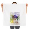 Goat Themed Tea Towel