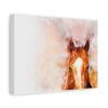 "Axel's Gaze" watercolor image printed on canvas - Image 7